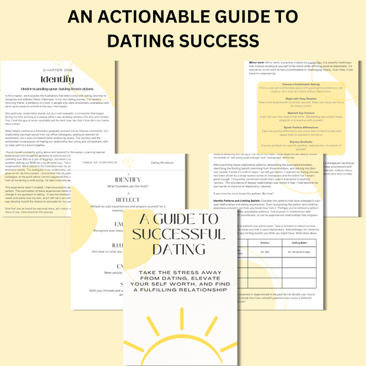 Transformative Printable Dating Guide | The Only Dating Advice You’ll Need to Build Confidence & Find Love (25 pages)